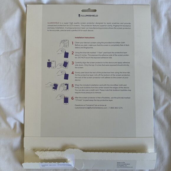 Illumishield Anti-Bubble Screen Protector MacBook 13 Pro‎ ONLY 1 - Picture 2 of 3